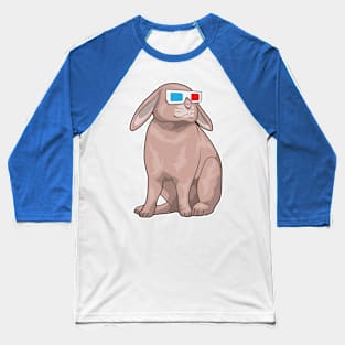 Rabbit Glasses Baseball T-Shirt